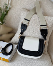 Sac L’iconique selle Noir & blanc - hkstore