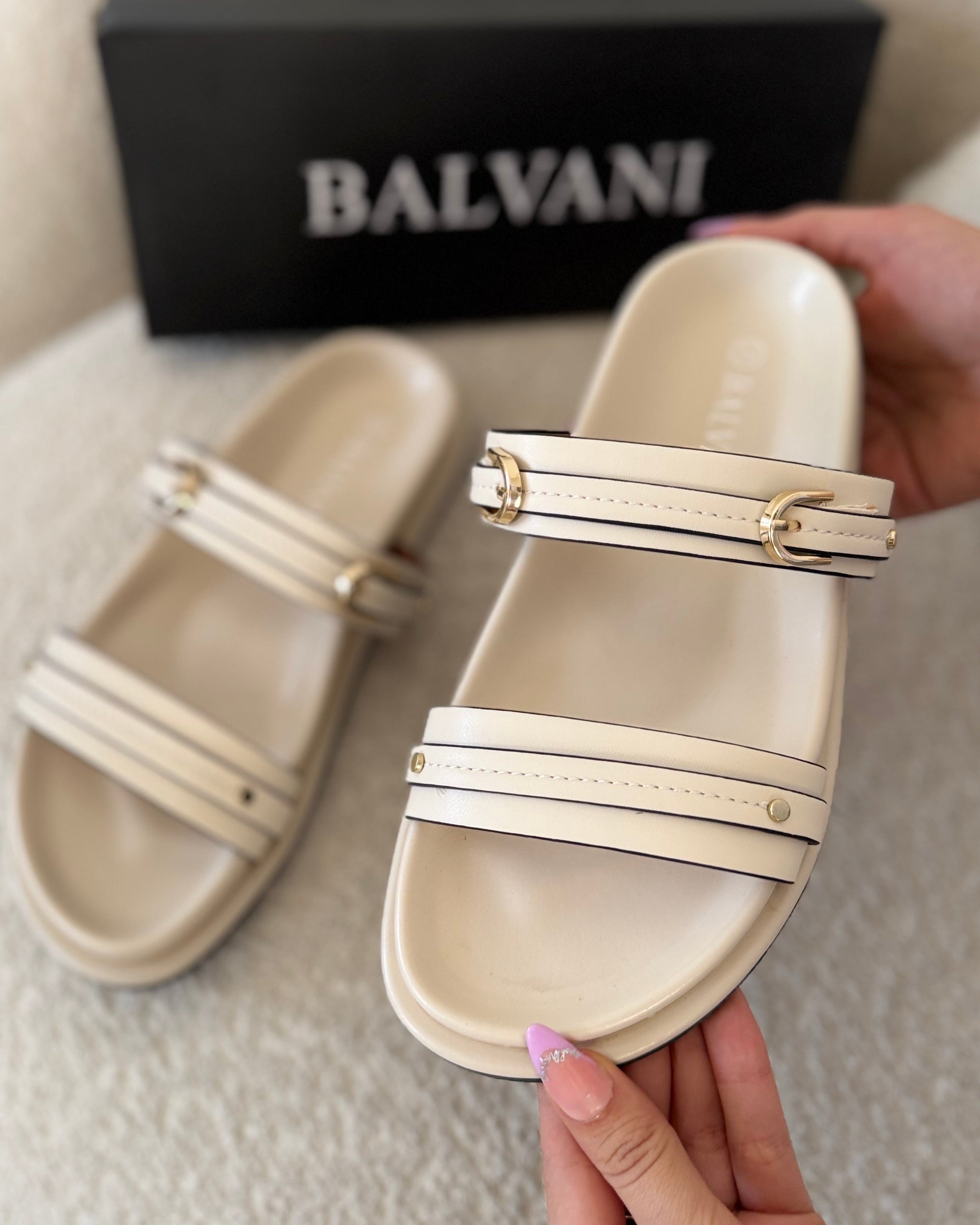 Mules havana Blanc