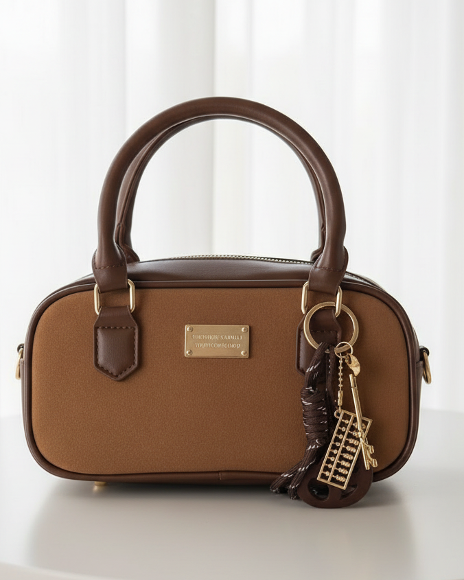 Sac à main lucy Marron