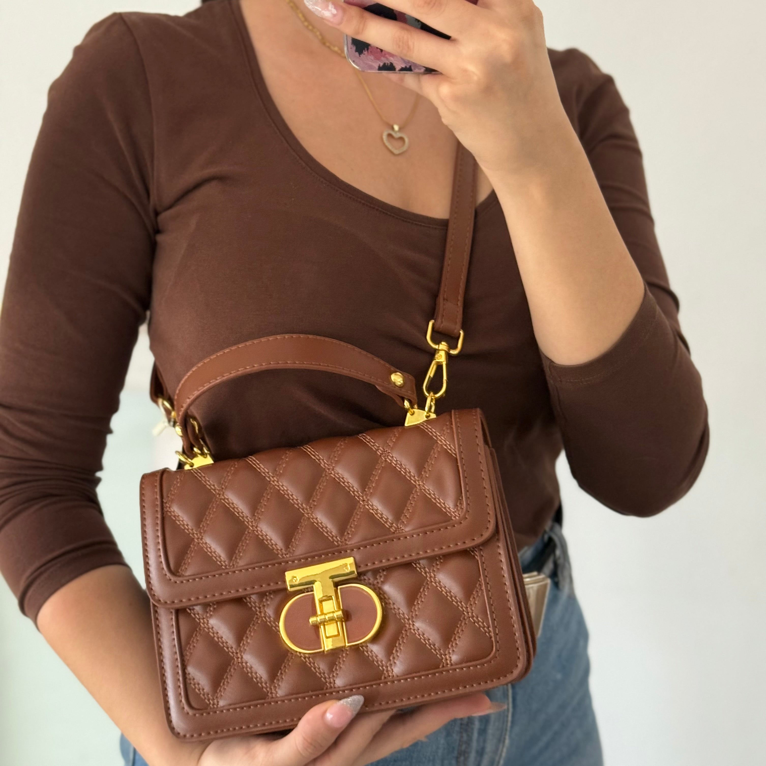 Sac Bandoulière marron