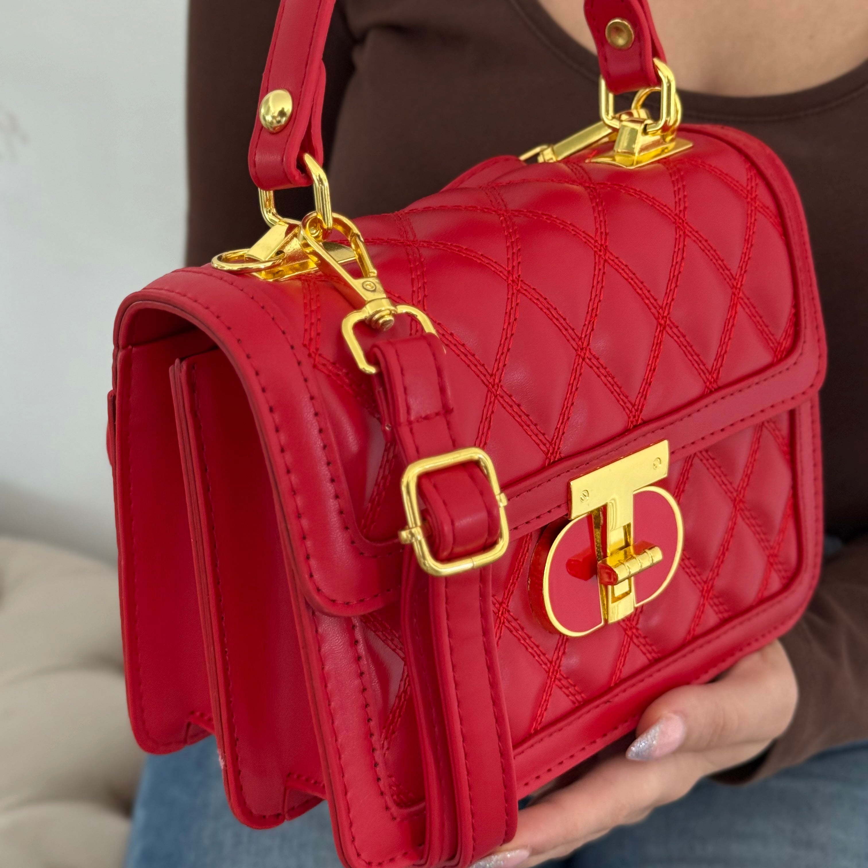 Sac Bandoulière  Rouge