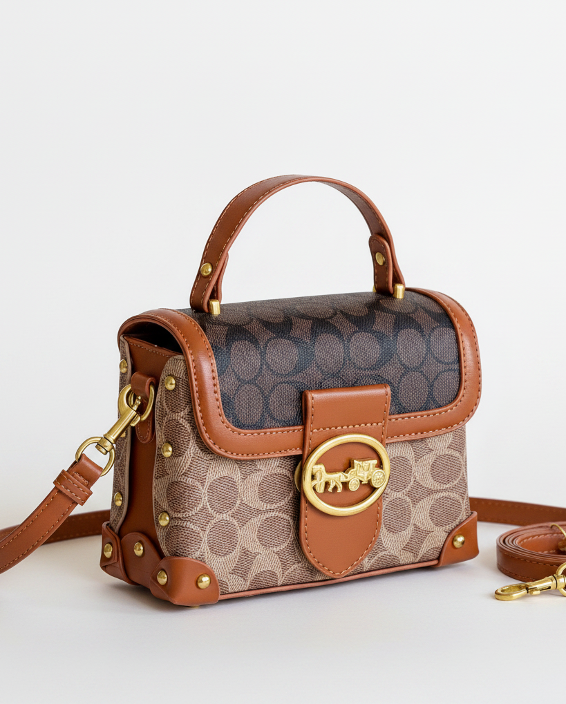 Sac Le Petit Coffret marron - hkstore