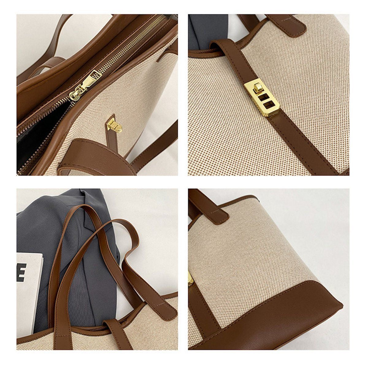 University Bag  dark brown