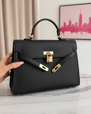Sac Le Cadenas d'Or Noir - hkstore