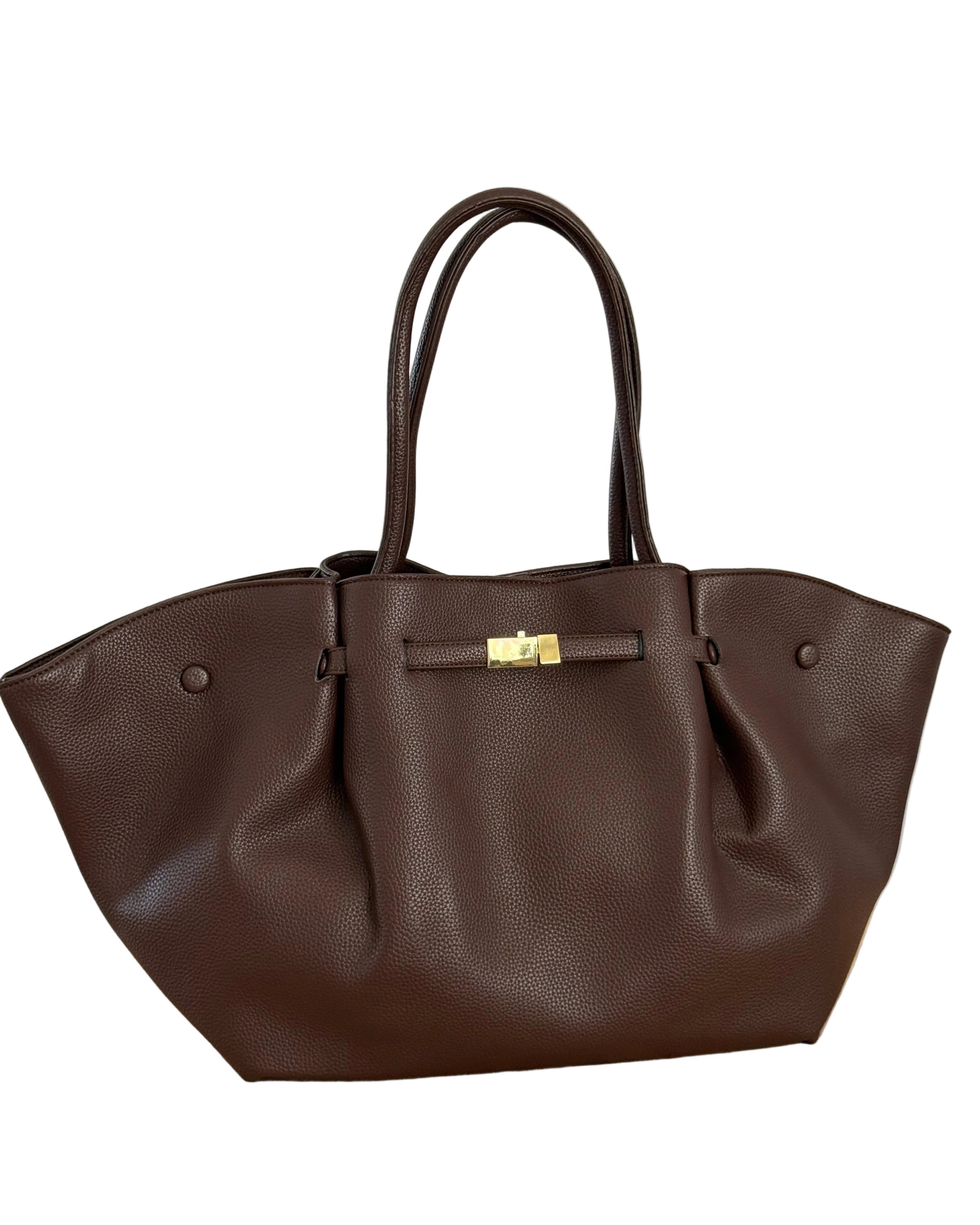 Sac à main Le Sublime Burgundy chocolat