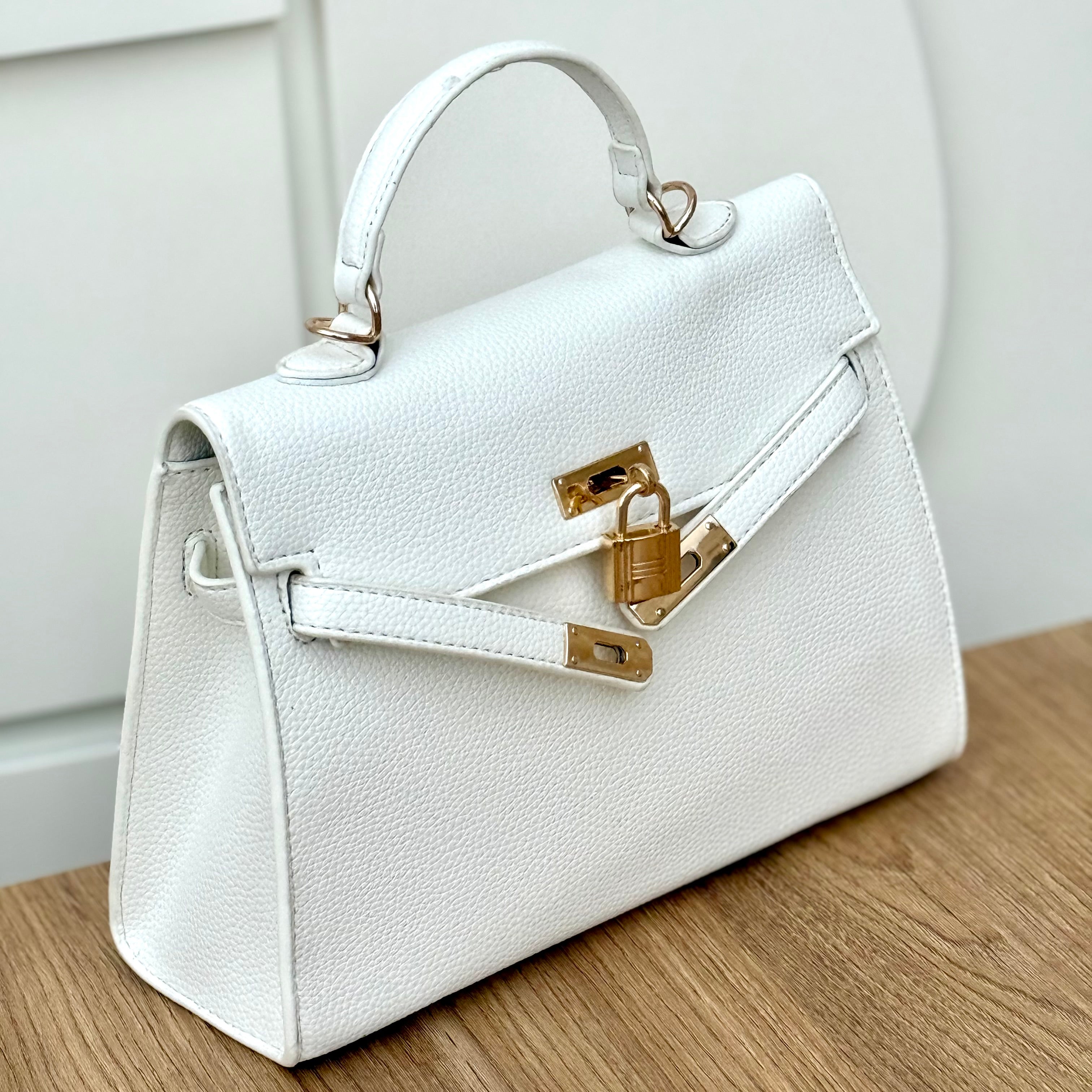Sac Le Cadenas d'Or blanc