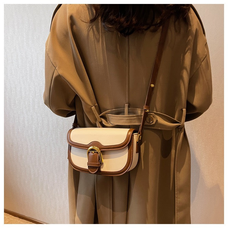 Sac Le Gardenia Marron et blanc - hkstore