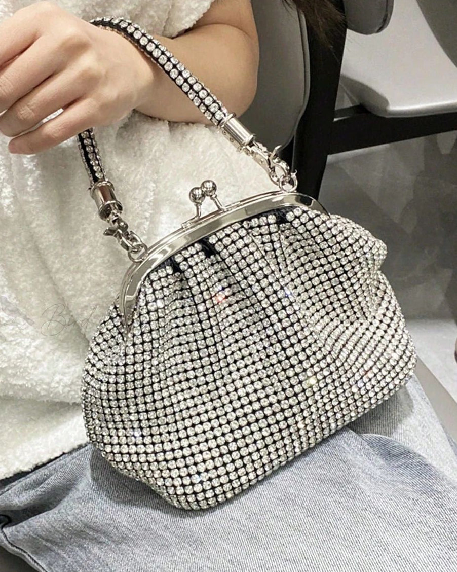 Pochette Soirée silver
