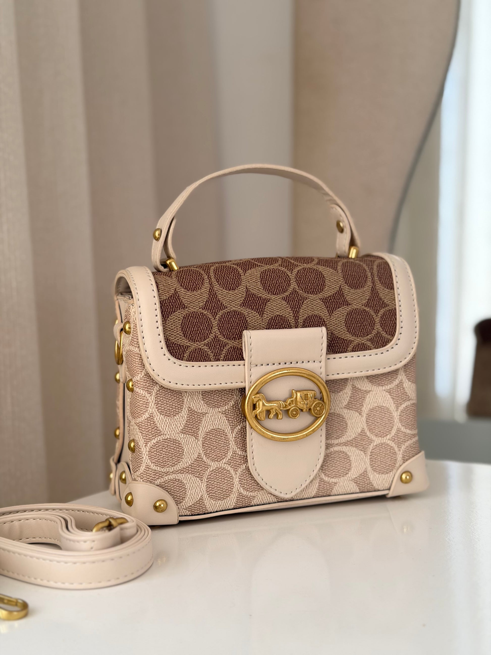 Sac à main beige - hkstore