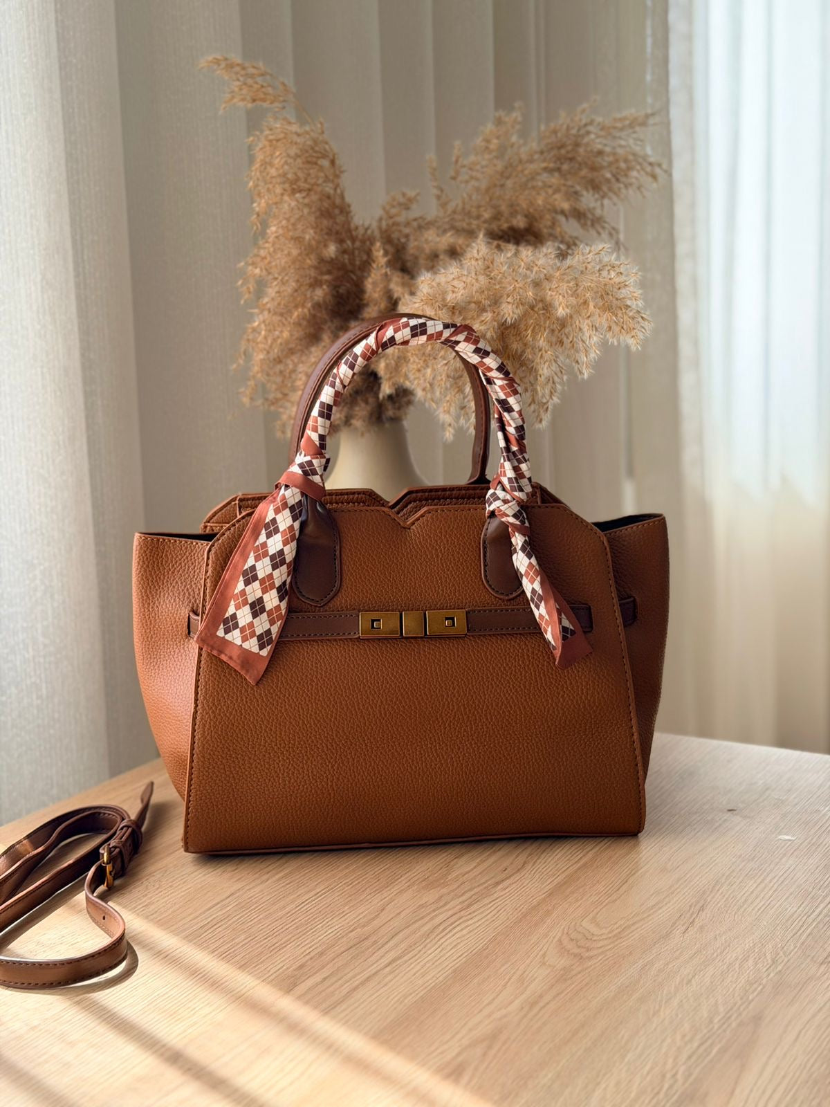 Sac a main  marron - hkstore