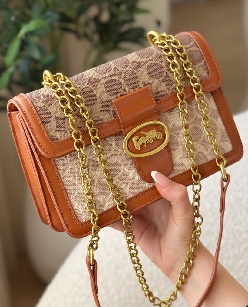 Sac vintage marron - hkstore