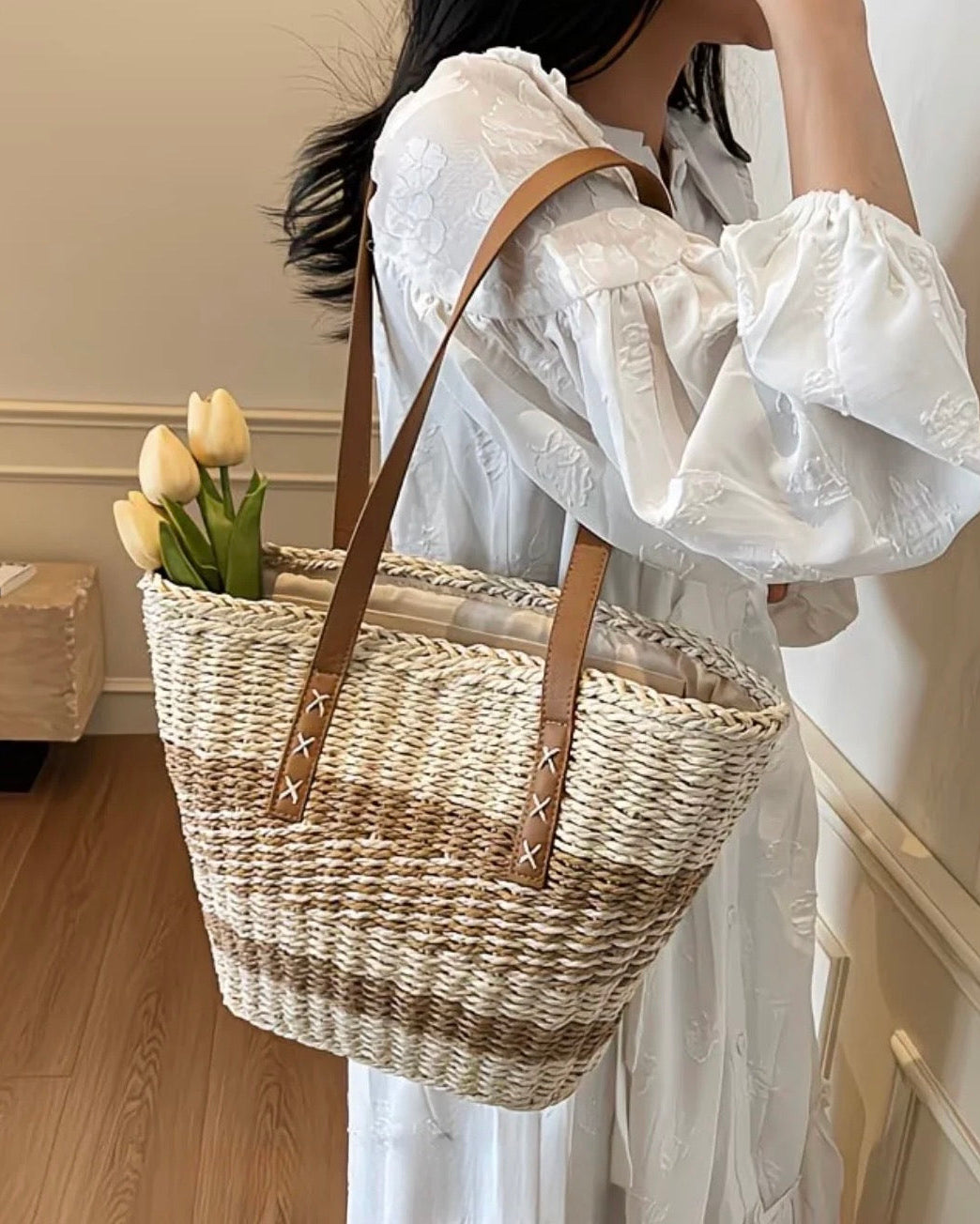 Sac Couffin Tressé