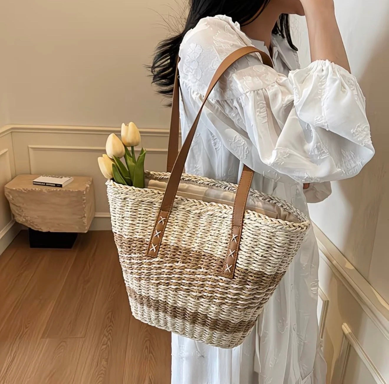 Sac Couffin Tressé