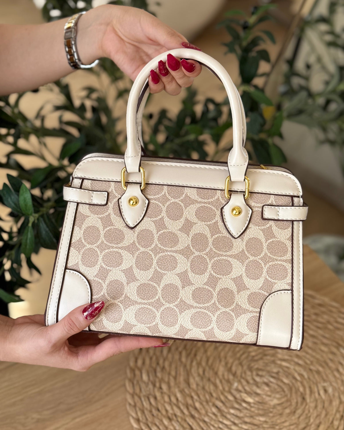 Sac à main lucy Beige