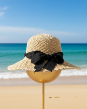 Chapeau noeud Noir