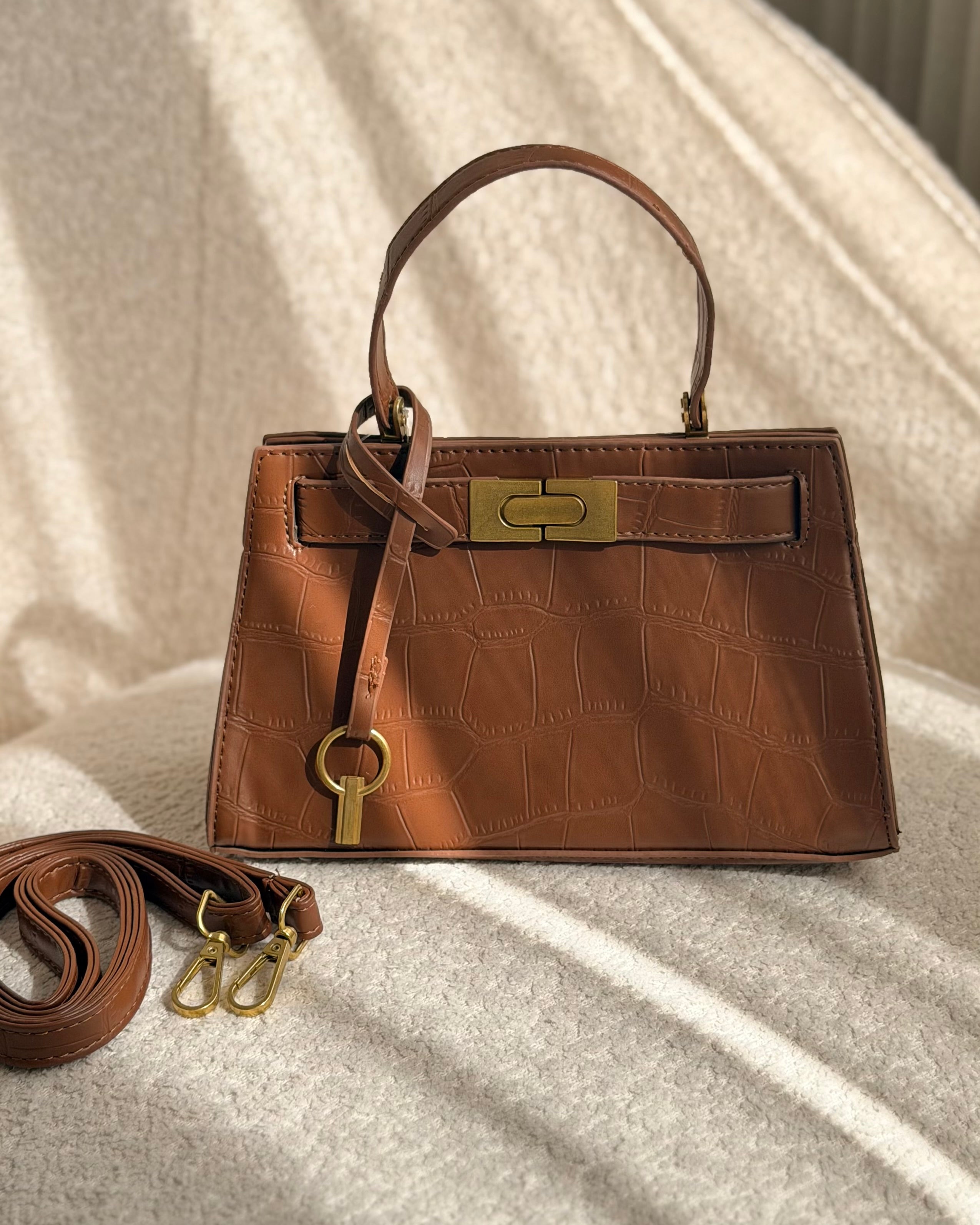 Sac à main noir marron - hkstore