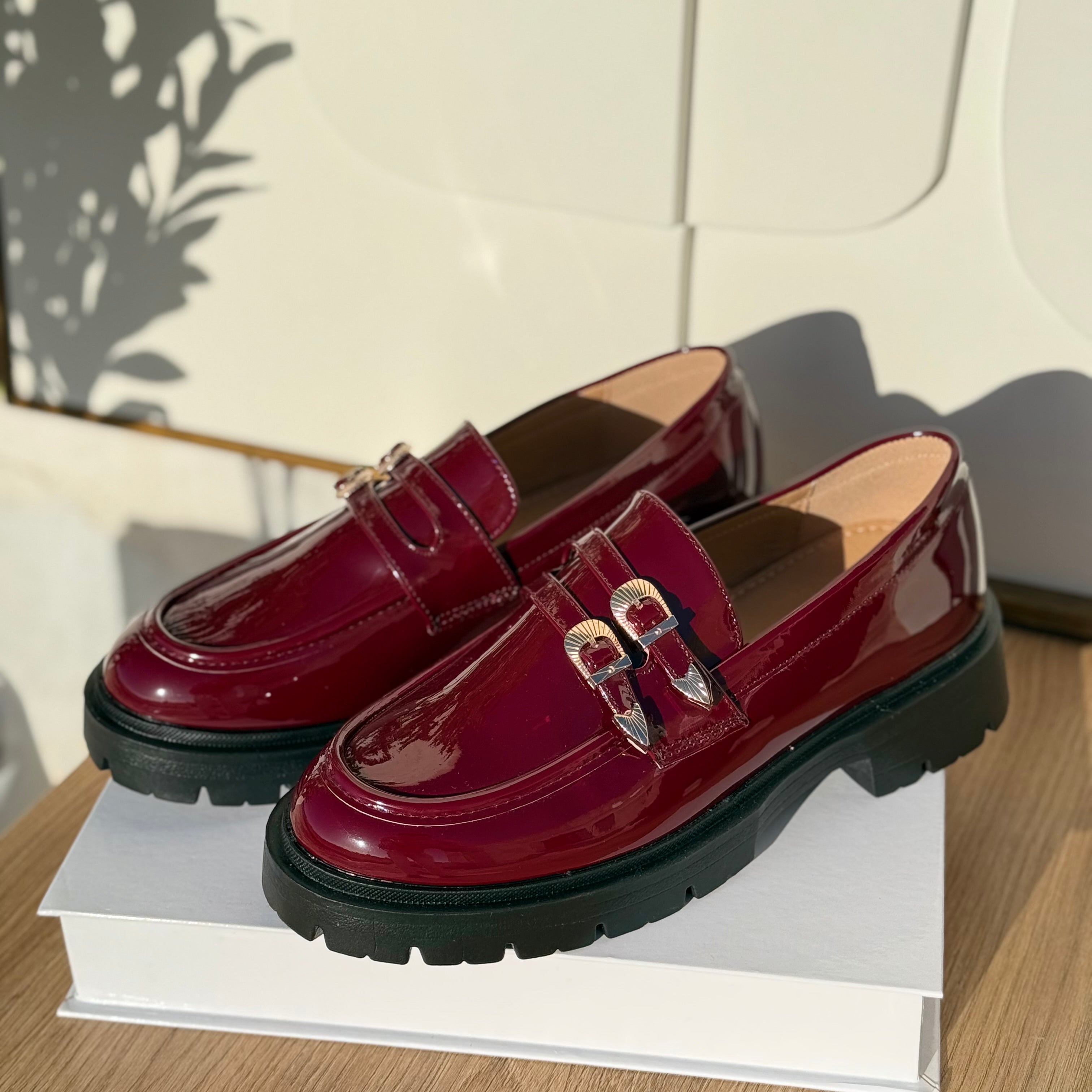 Mocassins Lugano Burgundy
