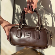 Sac Le Petit Bauletto Coffee