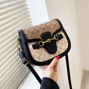 Sac à bandoulière bicolore
