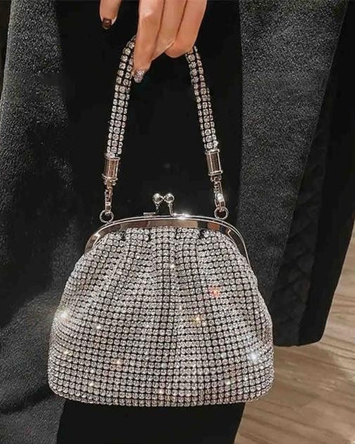 Pochette Soirée silver
