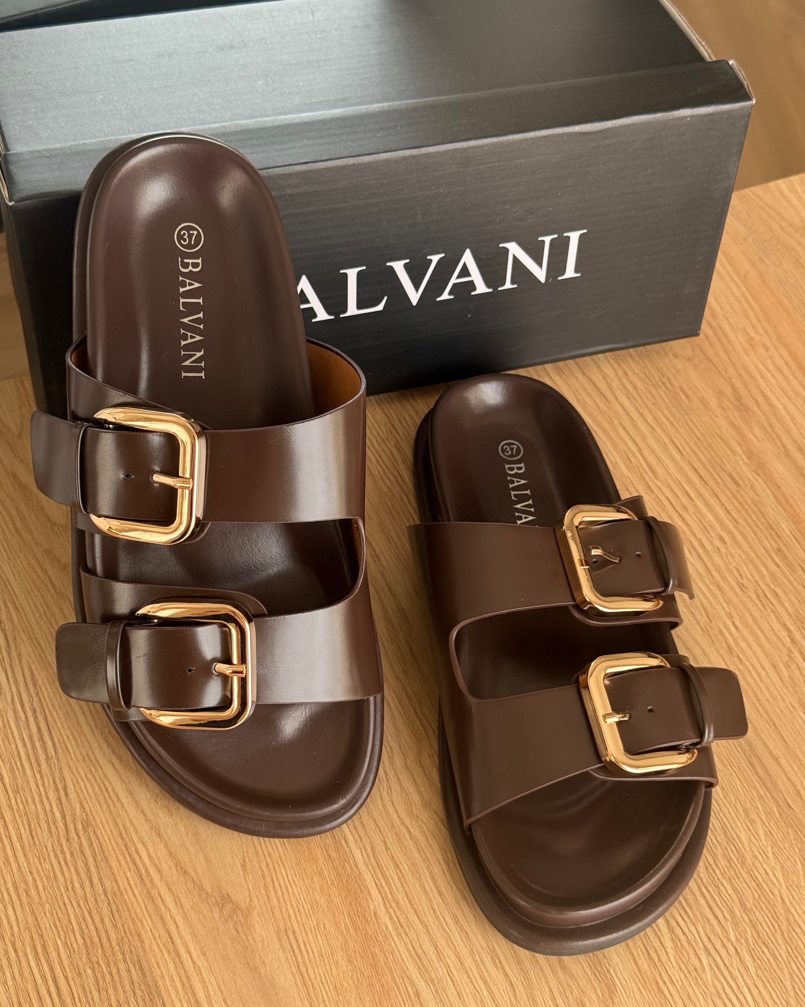 Mules comfort Buckles