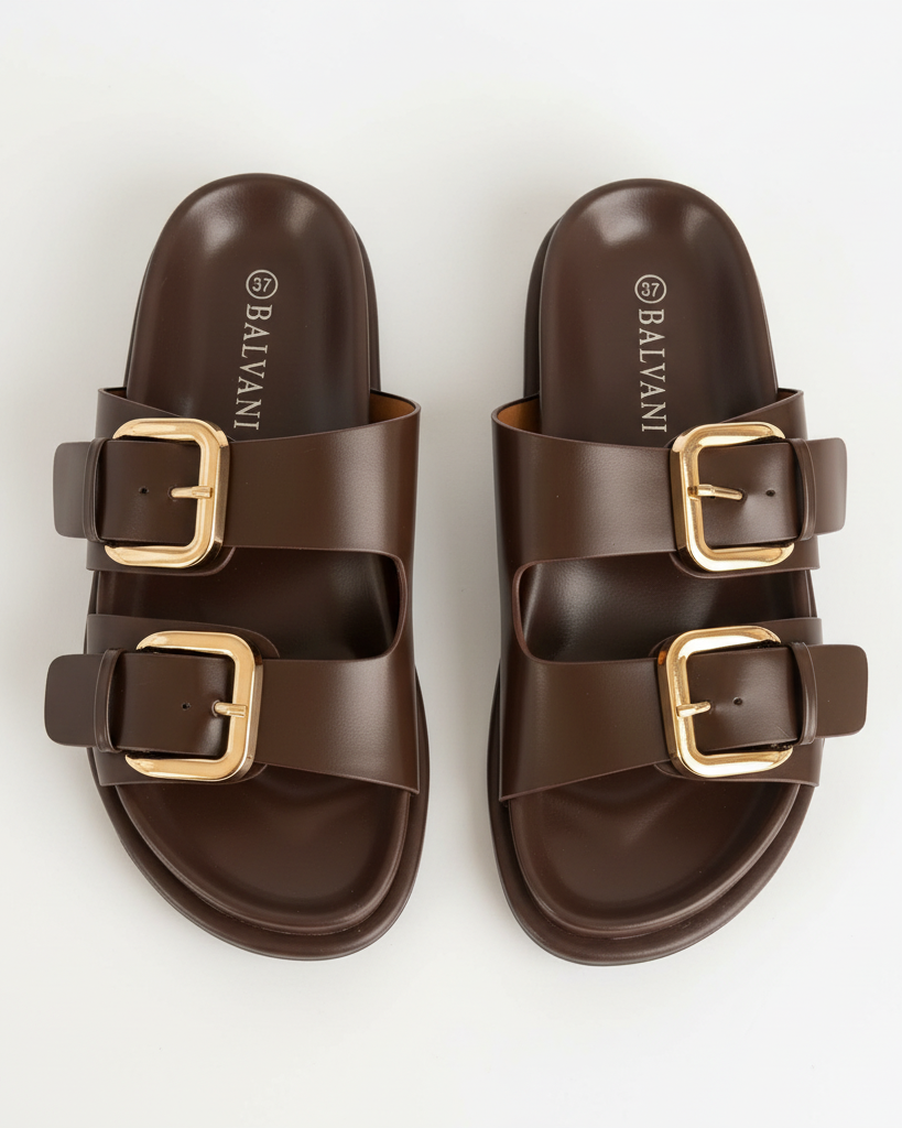 Mules comfort Buckles