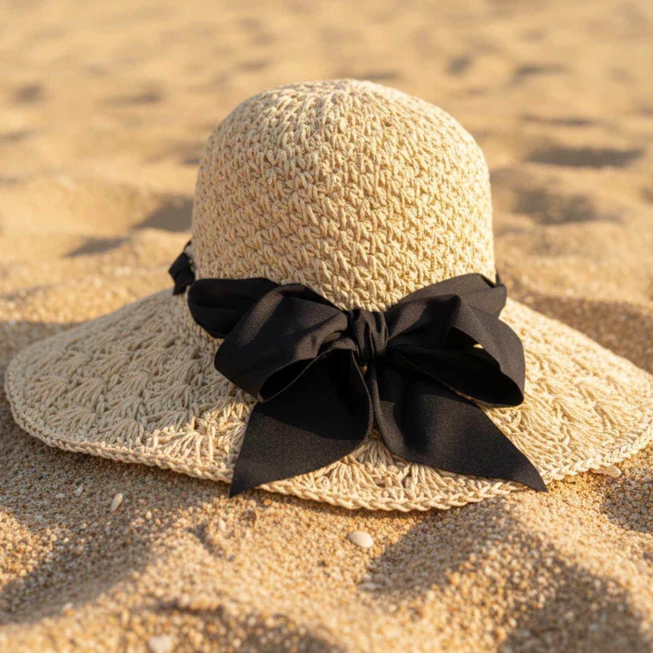 Chapeau noeud Noir