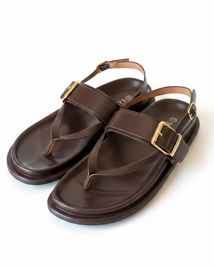 Sandales Portofino Marron