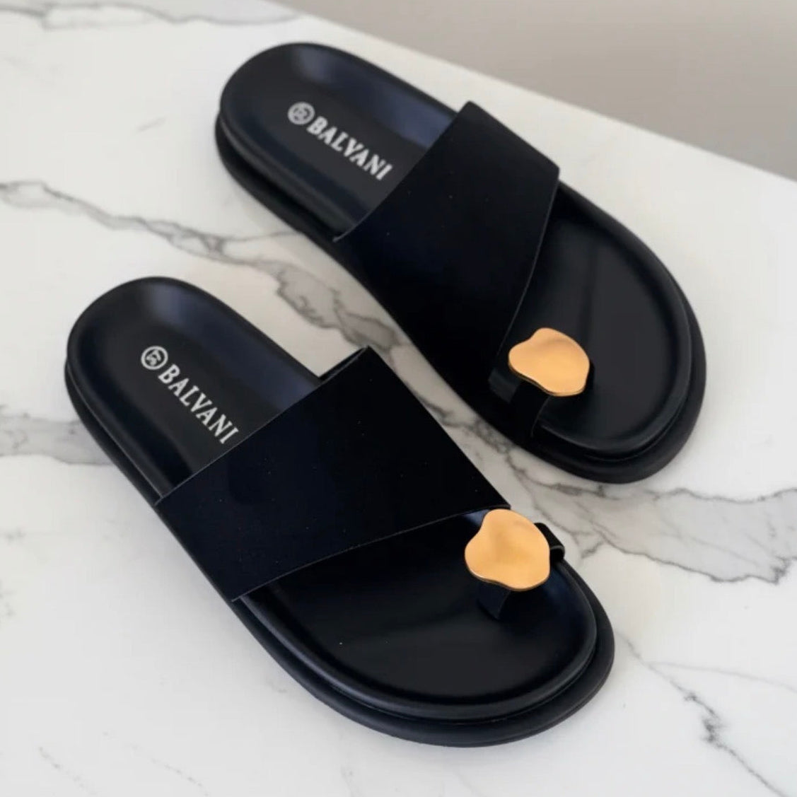 Mules daim Noir
