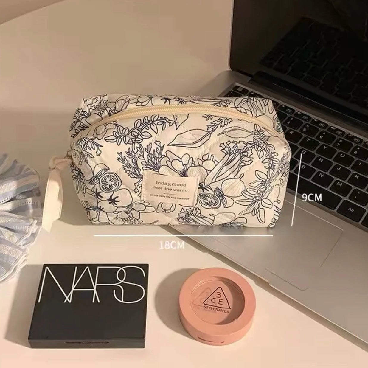 Set de 3 trousses de toilette & maquillage