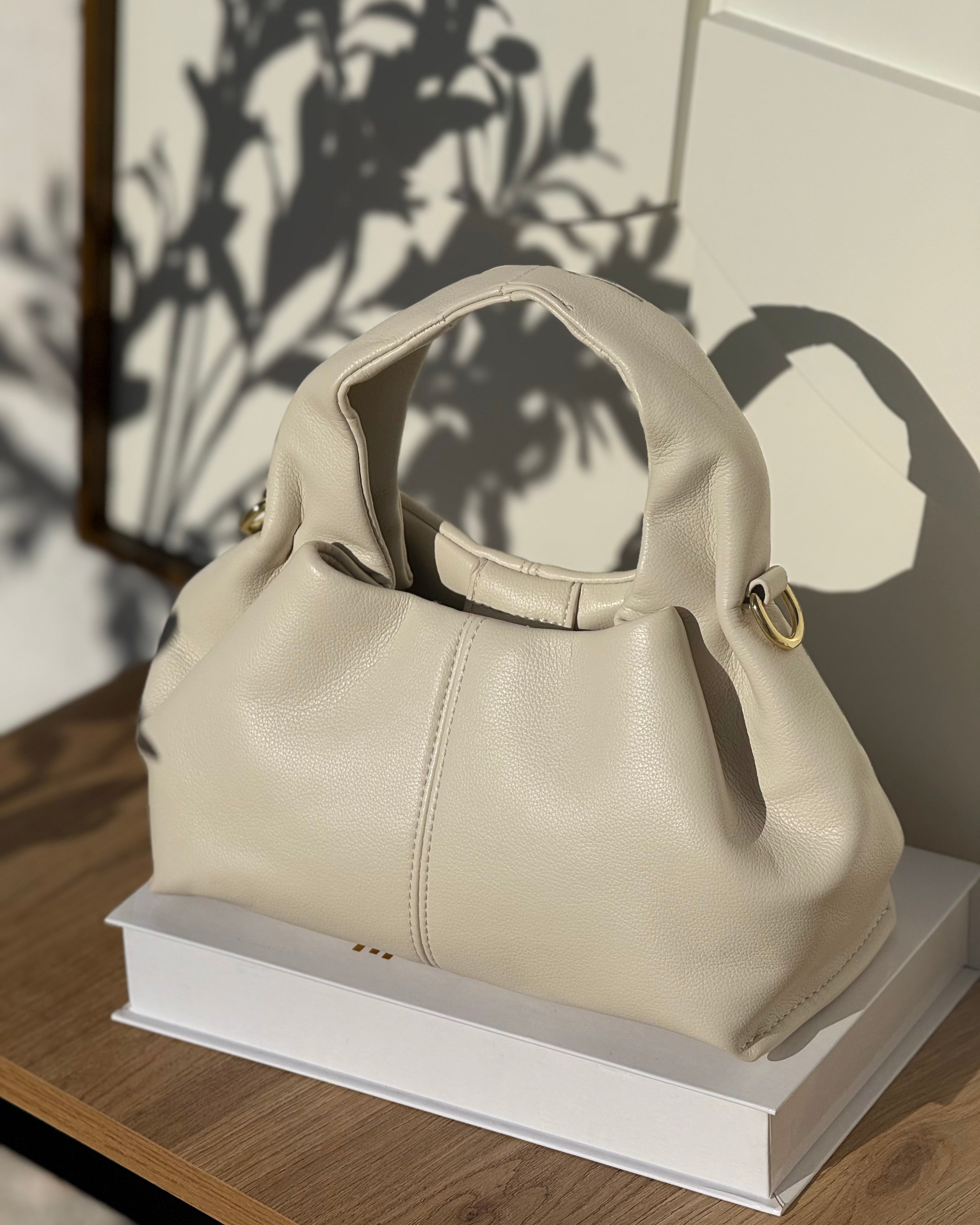 Sac à main  Aura blanc cassé