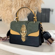 Sac A Bandoulière Cube Vert