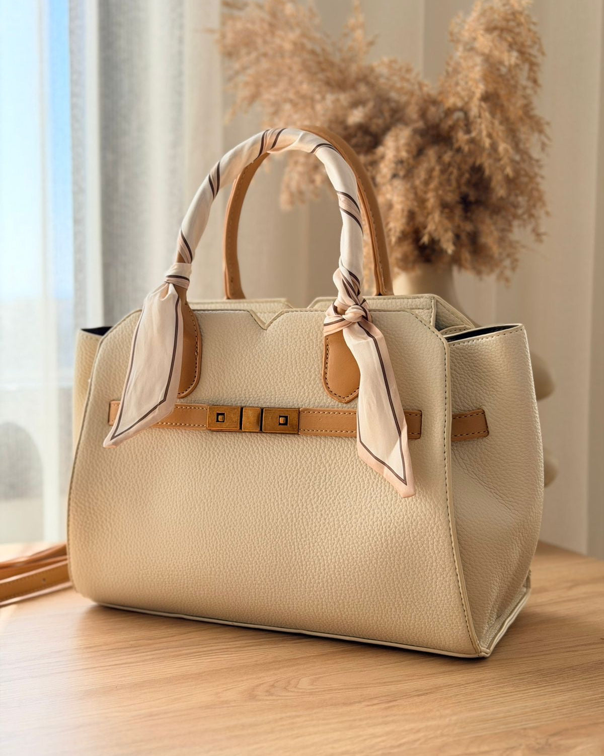 Sac a main  beige - hkstore