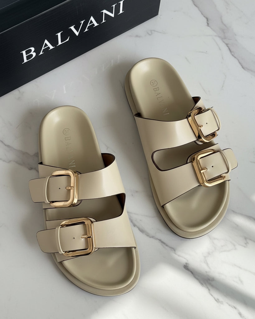 Mules comfort Buckles