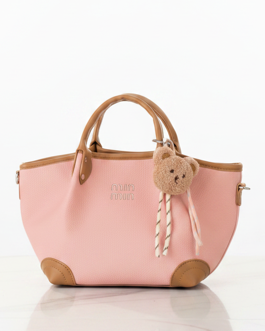 Le sac  " Teddy pink   " - hkstore