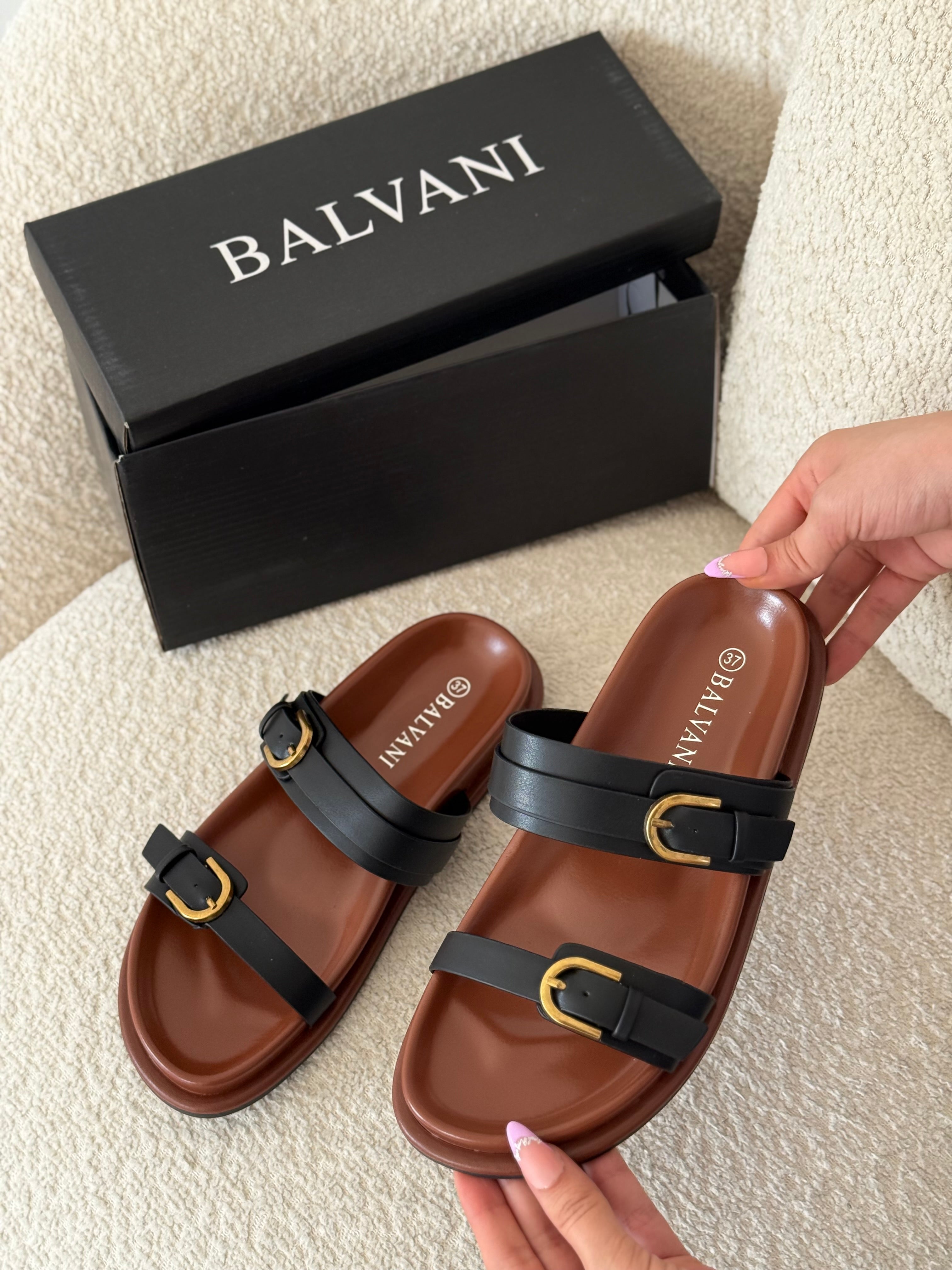 Mules capri style Noir