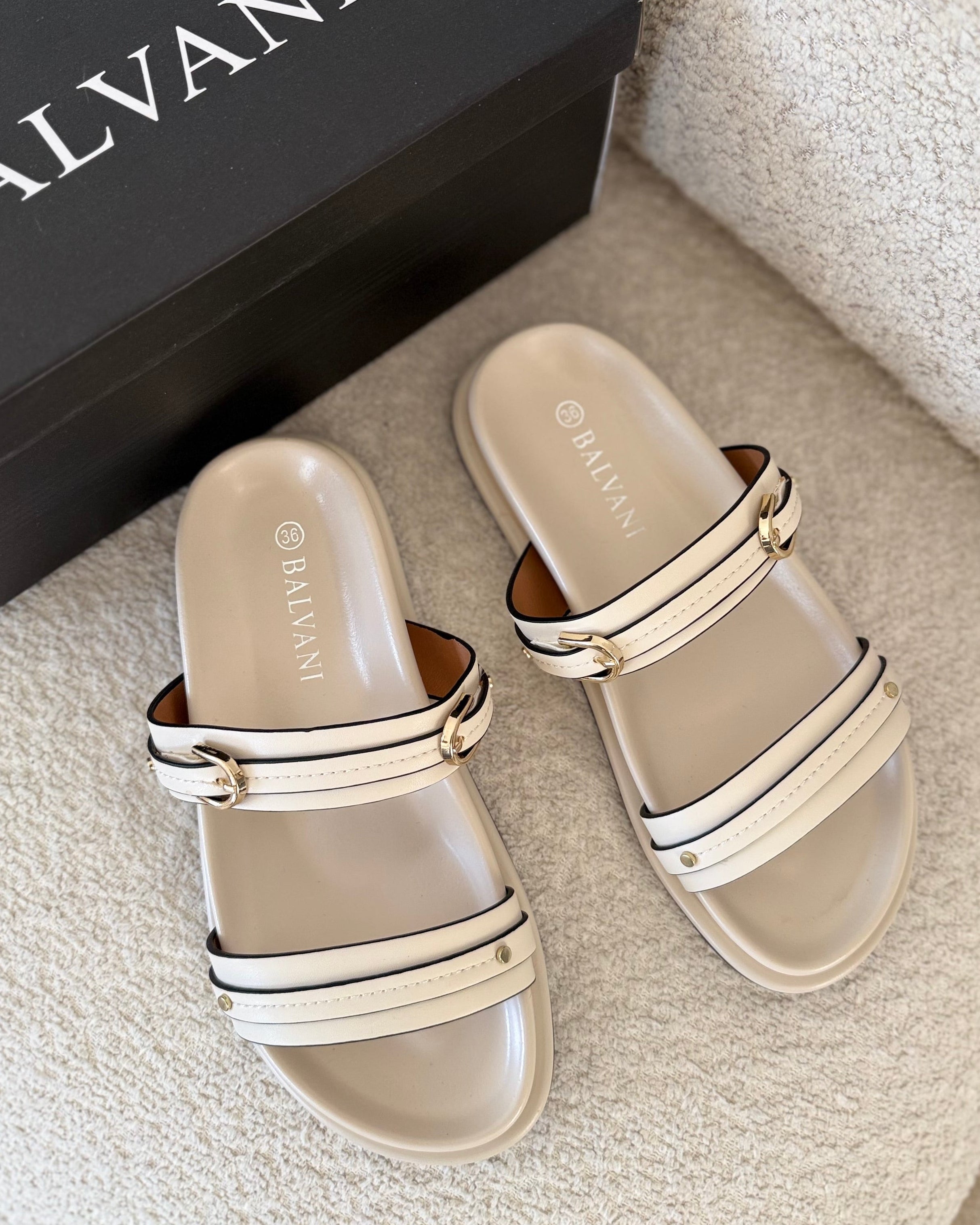 Mules havana Blanc
