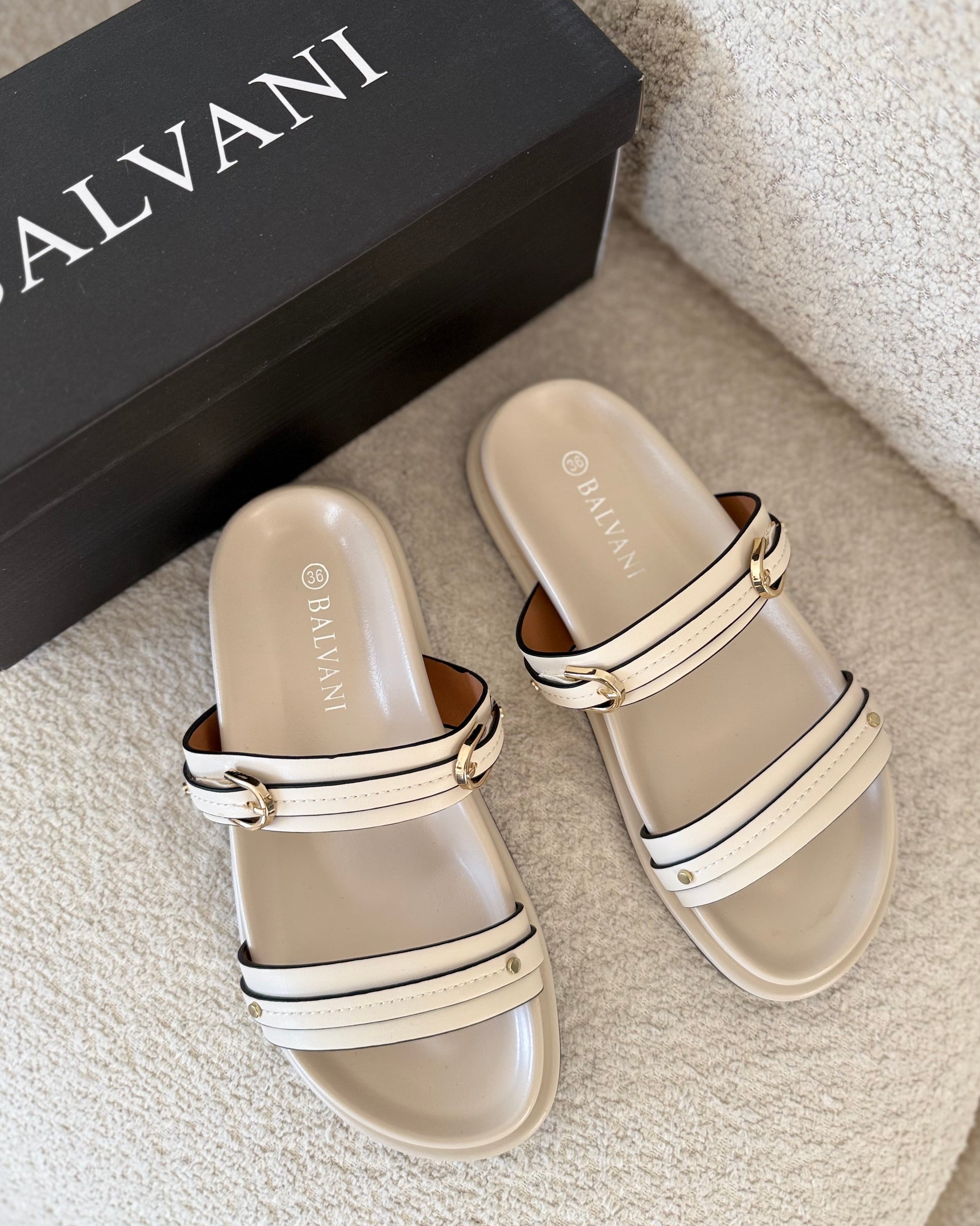 Mules havana Blanc