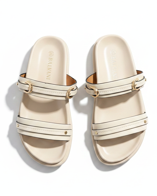 Mules havana Blanc