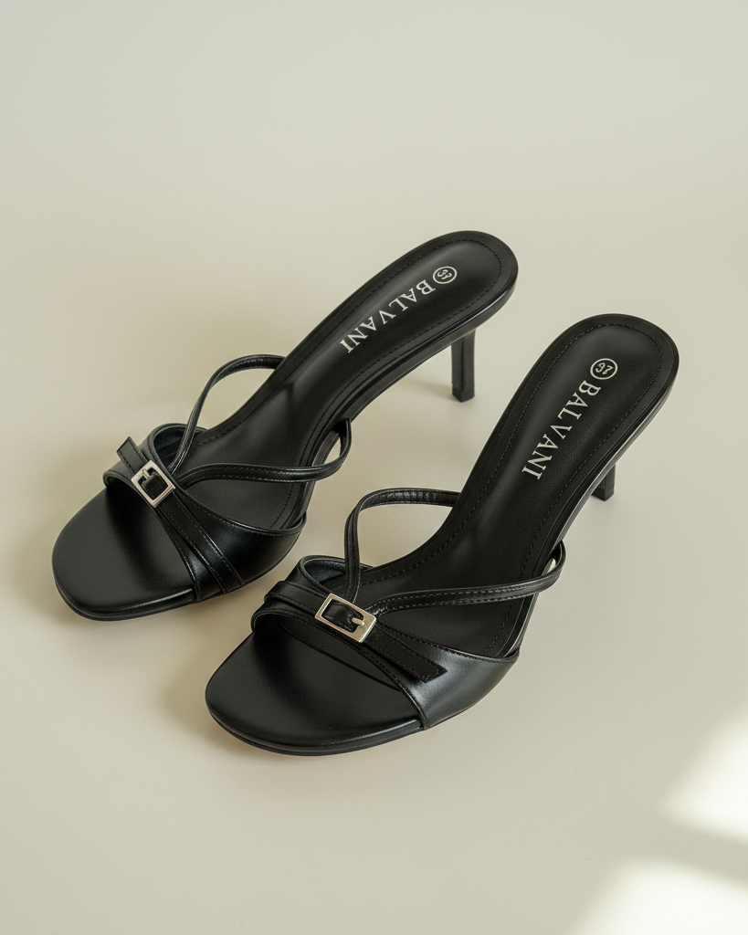 Mules à Talon élégant