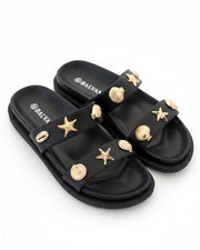 Mules coquillages