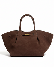 Sac à main Le Sublime Daim Dark Brown