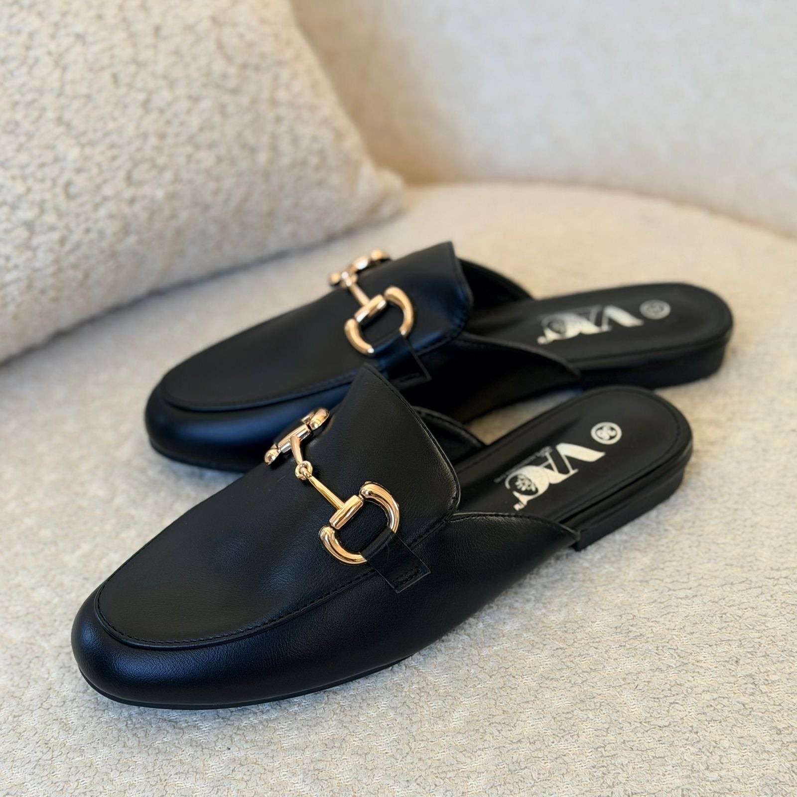 Mules chic gold - hkstore