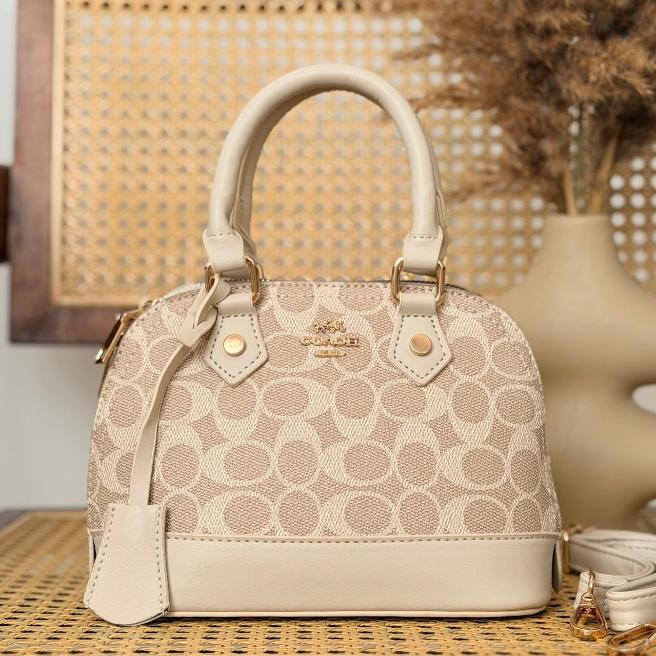 Sac Satchel Prestige Beige
