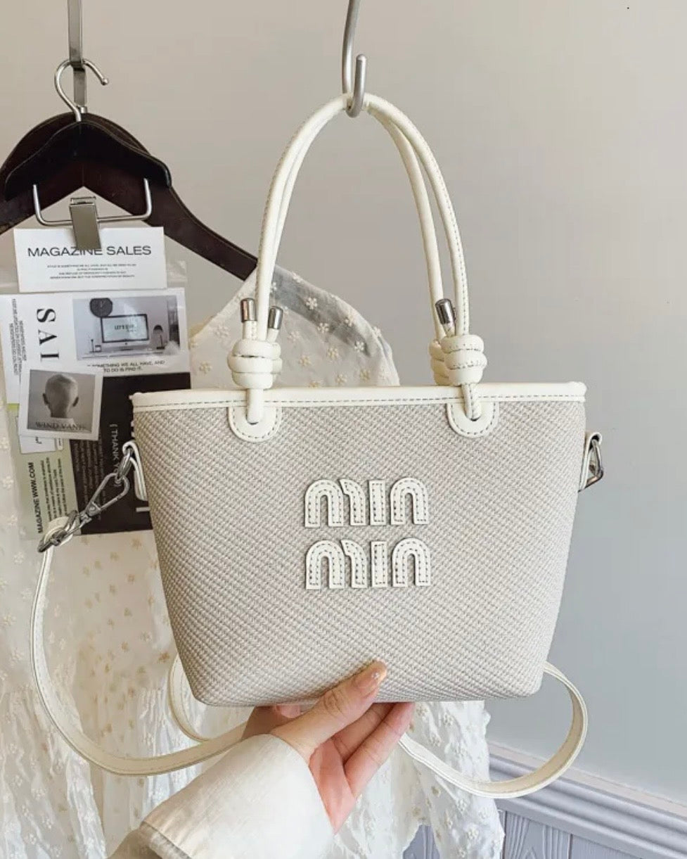 Sac Le Petit Macaron blanc cassé - hkstore