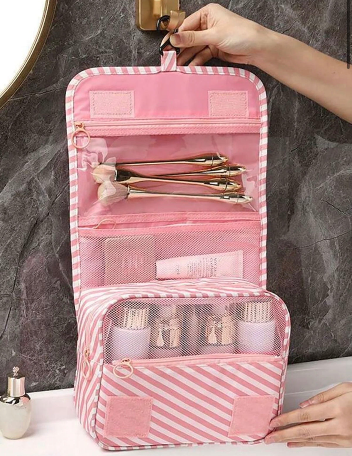 Trousse de toilette & maquillage Voyage – Multi-Compartiments