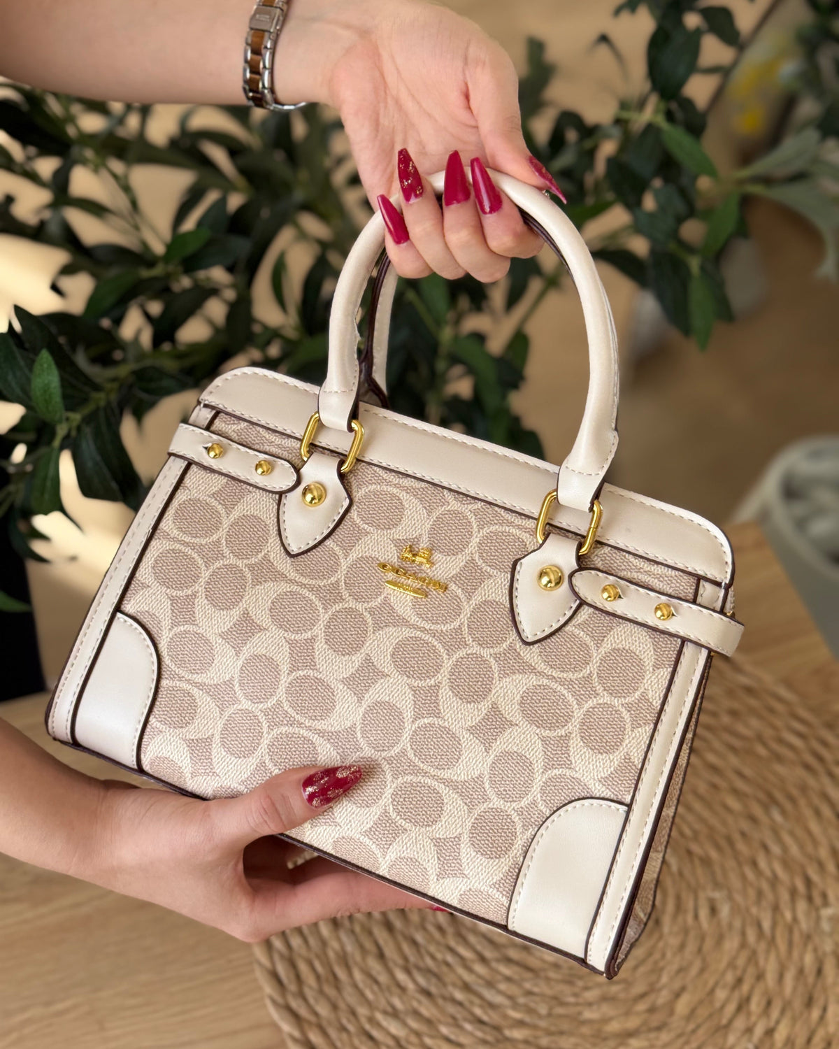 Sac à main lucy Beige