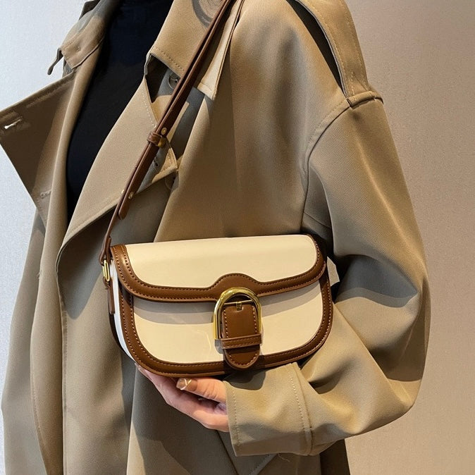 Sac Le Gardenia Marron et blanc - hkstore