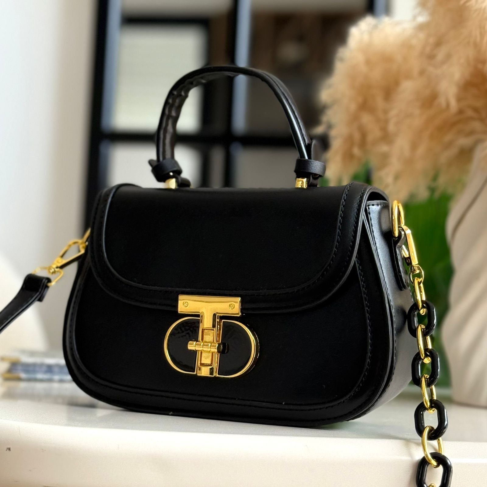 Sac à bandoulière noir