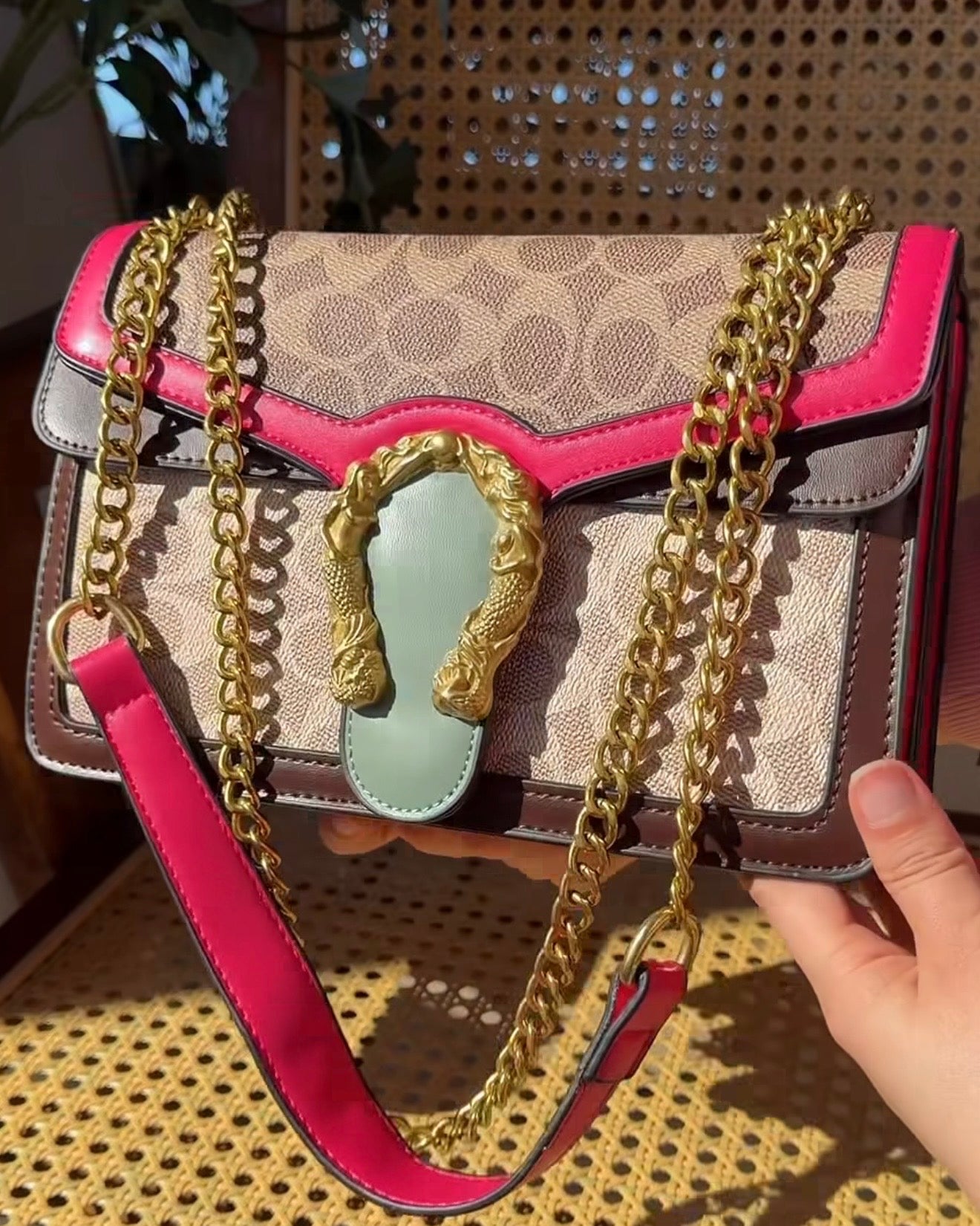 Sac à main Diorama pink - hkstore